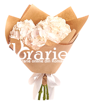 Buchet 3 hortensii albe