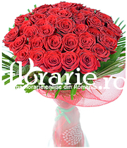 35 Red roses bouquet