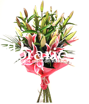 Buchet crini roz